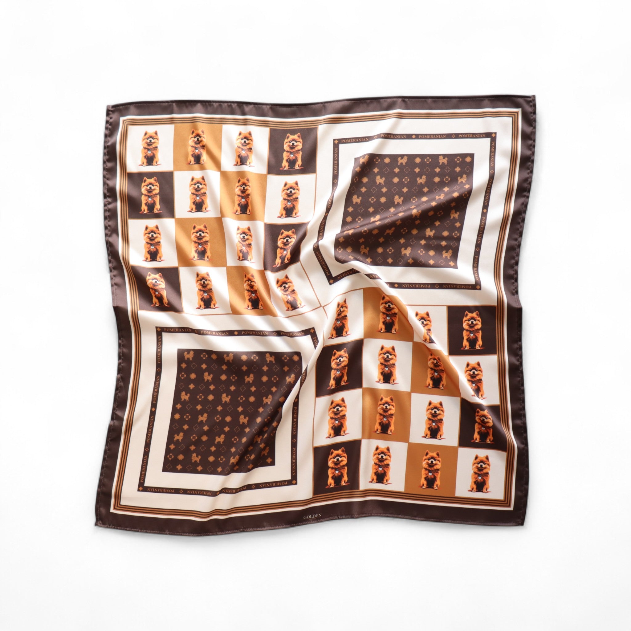 Pañoleta Essential Pomeranian 70x70