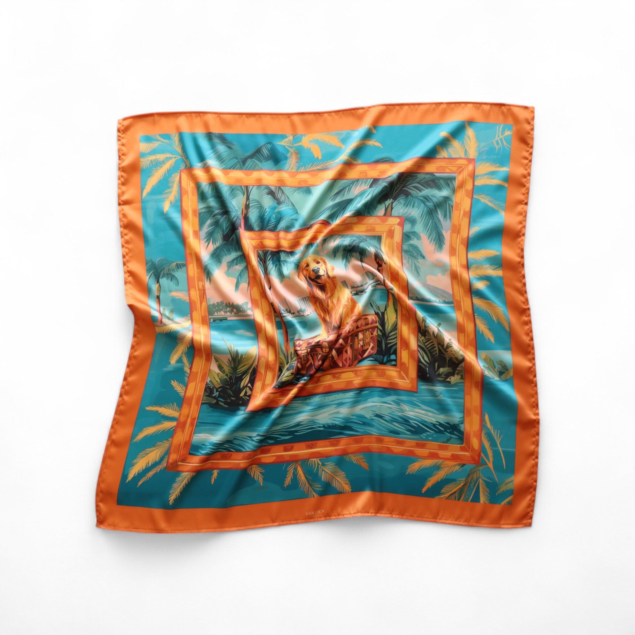 Pañoleta Essential Golden Retriever 70x70