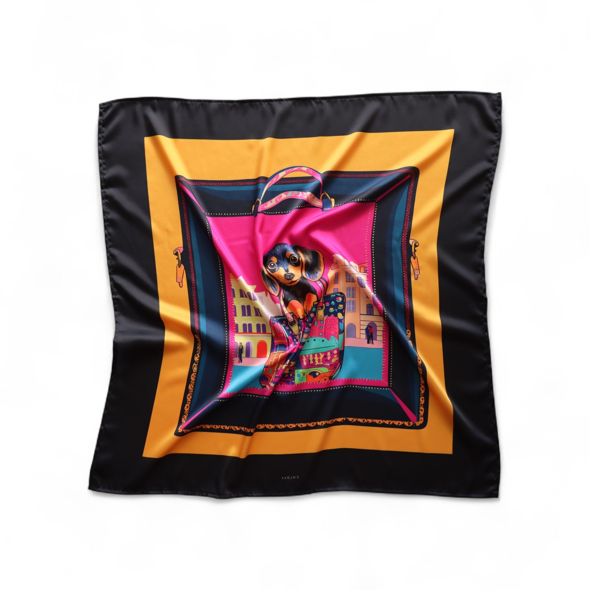 Pañoleta Essential Dachshund 70x70